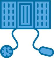du sang pression moniteur vecteur icône conception