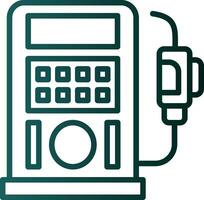 carburant pompe vecteur icône conception