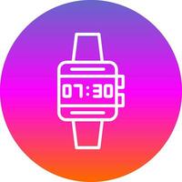 conception d'icônes vectorielles smartwatch vecteur