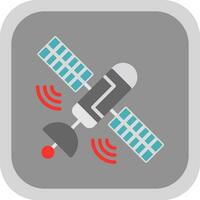 conception d'icône de vecteur satellite