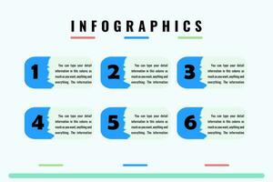 infographie éléments vecteur conception modèle, affaires concept avec pas, pouvez être utilisé pour flux de travail mise en page, diagramme, annuel rapport, la toile conception. prêt à utilisation modèle.