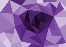 abstrait. violet à faible polygone. illustrateur de vecteur