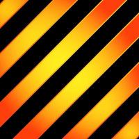 rayures abstraites lignes diagonales géométriques couleur dégradé jaune avec éclairage sur fond noir. vecteur