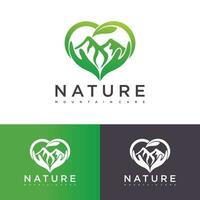 Naturel moderne minimaliste logo vecteur