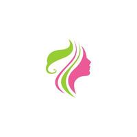 femme beauté spa logo gratuit vecteur