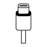 USB type c charge intelligent téléphone icône. vecteur illustration