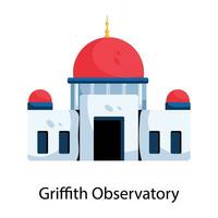 branché Griffith observatoire vecteur