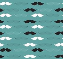 illustration vectorielle de moustache transparente motif vecteur