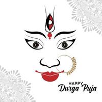 content durga puja Contexte conception vecteur