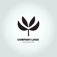 entreprise logo avec pivot formes, dans le style de minimaliste monochromatique, noir et blanc, simple, pochoir conception style vecteur