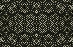 ethnique abstrait ikat art. aztèque ornement imprimer. géométrique ethnique modèle sans couture Couleur Oriental. conception pour Contexte ,rideau, tapis, fond d'écran, vêtements, emballage, batique, vecteur illustration.