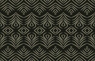 ethnique abstrait ikat art. aztèque ornement imprimer. géométrique ethnique modèle sans couture Couleur Oriental. conception pour Contexte ,rideau, tapis, fond d'écran, vêtements, emballage, batique, vecteur illustration.