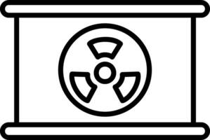 nucléaire vecteur conception élément icône