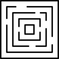 Labyrinthe vecteur conception élément icône
