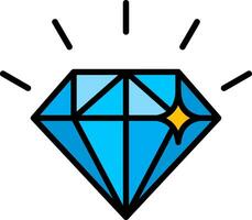 diamant vecteur conception élément icône