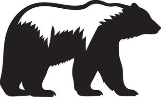 illustration de une ours sauvage animal vecteur