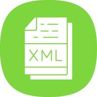 xml fichier format vecteur icône conception