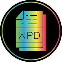 wpd fichier format vecteur icône conception