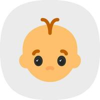 conception d'icône de vecteur de bébé