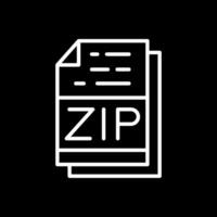 Zip *: français vecteur icône conception