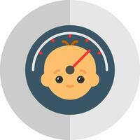 compteur de vitesse vecteur icône conception