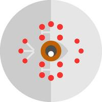 cyber œil vecteur icône conception