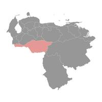 pur Etat carte, administratif division de Venezuela. vecteur