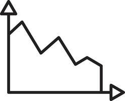 croissance affaires icône symbole vecteur image. illustration de le le progrès contour infographie stratégie développement conception image