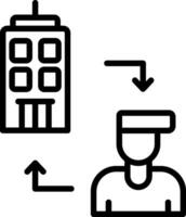 conception d'icône vecteur consommateur