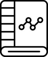 conception d'icône de vecteur de livre