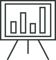 croissance affaires icône symbole vecteur image. illustration de le le progrès contour infographie stratégie développement conception image