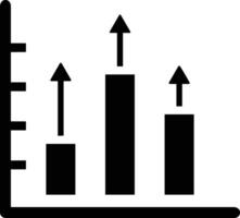 croissance affaires icône symbole vecteur image. illustration de le le progrès contour infographie stratégie développement conception image