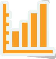 croissance affaires icône symbole vecteur image. illustration de le le progrès contour infographie stratégie développement conception image