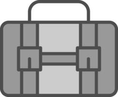 conception d'icône de vecteur de porte-documents
