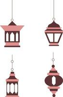 Ramadan lanterne forme. vecteur illustration