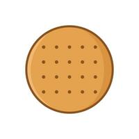biscuit icône vecteur conception modèle Facile et nettoyer