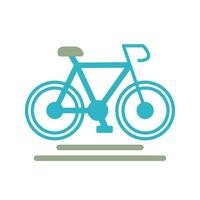 icône de vecteur de cyclisme