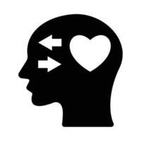 empathie vecteur glyphe icône pour personnel et commercial utiliser.