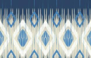 ethnique abstrait ikat art. aztèque ornement imprimer. géométrique ethnique modèle sans couture Couleur Oriental. conception pour Contexte ,rideau, tapis, fond d'écran, vêtements, emballage, batique, vecteur illustration.