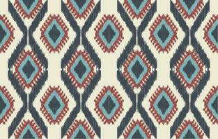 ethnique abstrait ikat art. aztèque ornement imprimer. géométrique ethnique modèle sans couture Couleur Oriental. conception pour Contexte ,rideau, tapis, fond d'écran, vêtements, emballage, batique, vecteur illustration.