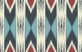 ethnique abstrait ikat art. aztèque ornement imprimer. géométrique ethnique modèle sans couture Couleur Oriental. conception pour Contexte ,rideau, tapis, fond d'écran, vêtements, emballage, batique, vecteur illustration.