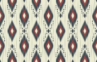 ethnique abstrait ikat art. aztèque ornement imprimer. géométrique ethnique modèle sans couture Couleur Oriental. conception pour Contexte ,rideau, tapis, fond d'écran, vêtements, emballage, batique, vecteur illustration.