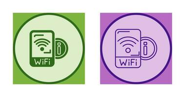 icône de vecteur de signal wifi