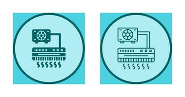 icône de vecteur de climatiseur
