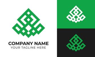 moderne minimal monogramme affaires logo conception modèle pour votre entreprise gratuit vecteur