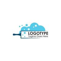 gratuit nettoyage logo nettoyeur nettoyer logotype bâtiment la lessive logo modèle vecteur