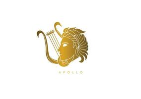 Dieu de musique, Apollon logo vecteur