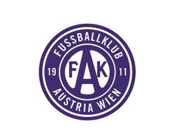 fk L'Autriche wien club logo symbole L'Autriche ligue Football abstrait conception vecteur illustration