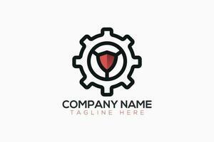 Sécurité entreprise logo conception vecteur