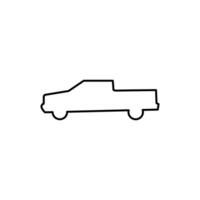 vecteur voiture icône sur une blanc Contexte